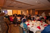 Members and initiates gather for the 2009 Annual Initiation Ceremony - click to enlarge - opens in new window